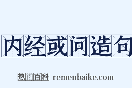 内经或问造句是什么意思的图片